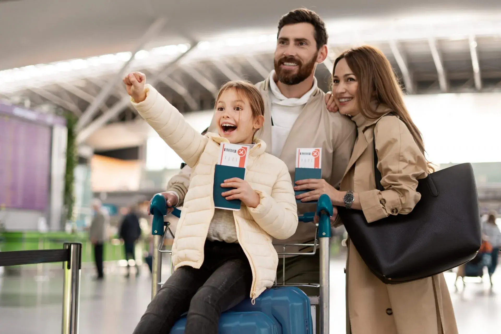 Family travelling